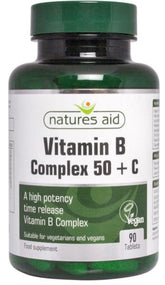 COMPLEXE de vitamine B + vitamine C 90 comp. AIDE NATURELLE